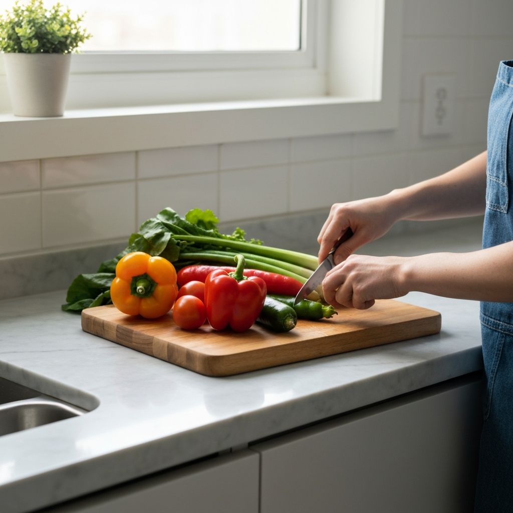 Zubereitung natürlicher Lebensmittel