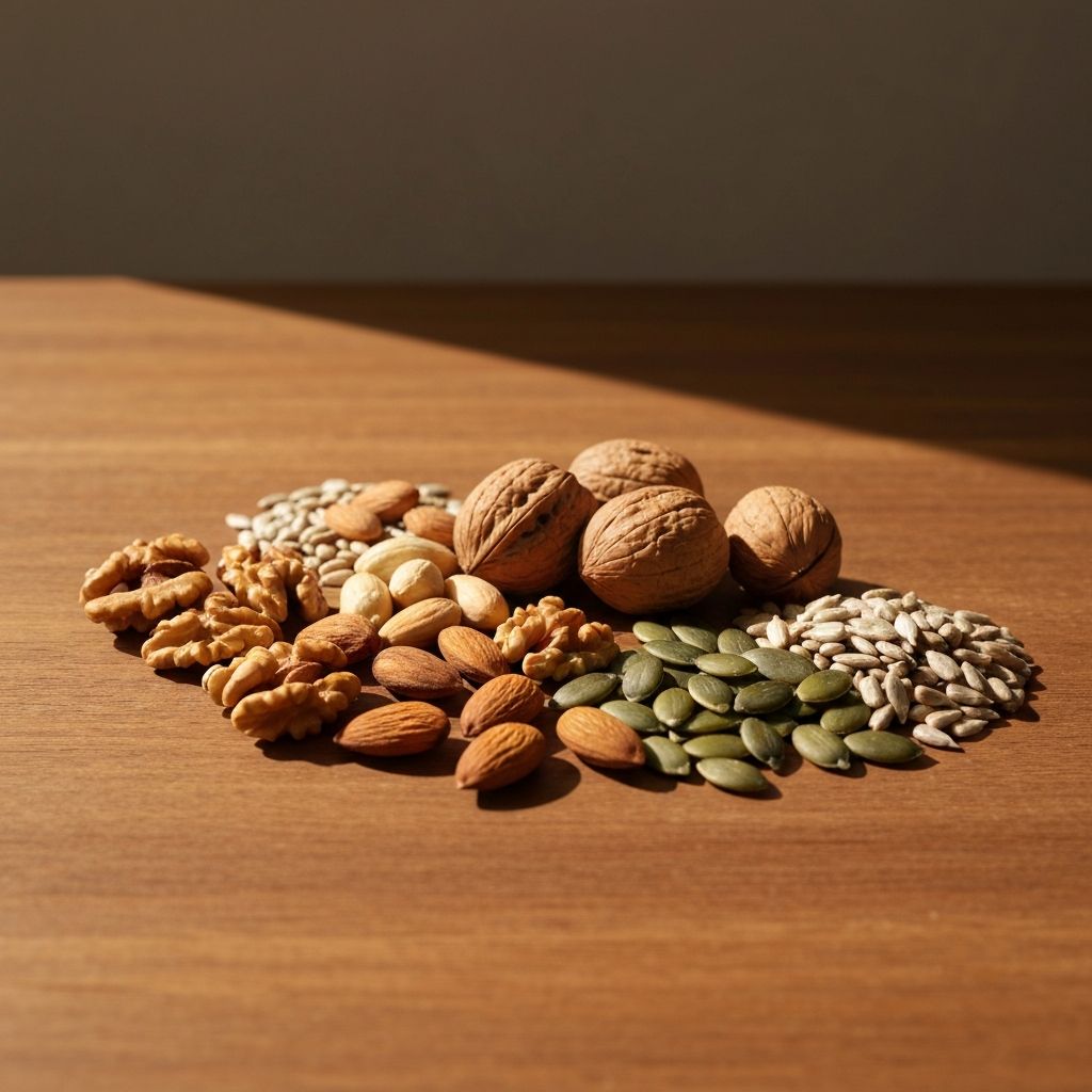 Nüsse und Samen